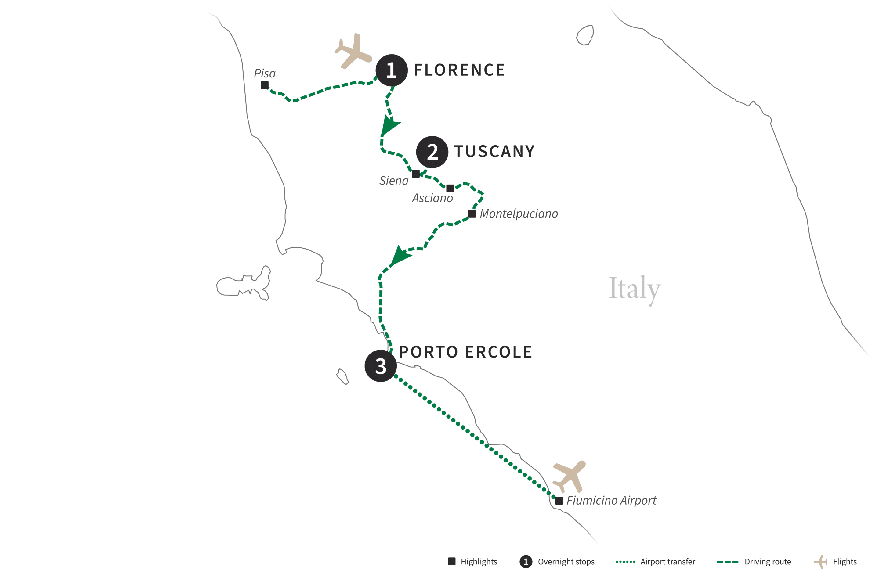 Drivuso - Tuscany W3 Bowoods-tuscany-map